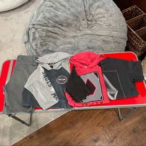 Volcom Lot (3) T-shirts Lrg & boys shorts 14